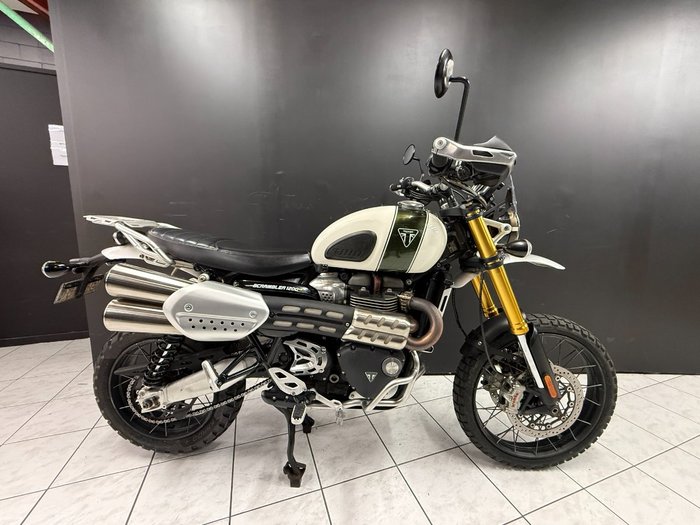 2019 TRIUMPH SCRAMBLER 1200 XE White