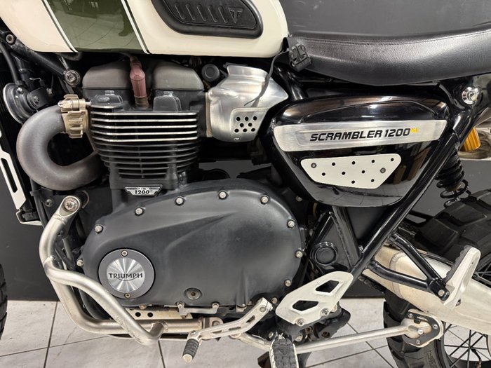 2019 TRIUMPH SCRAMBLER 1200 XE White