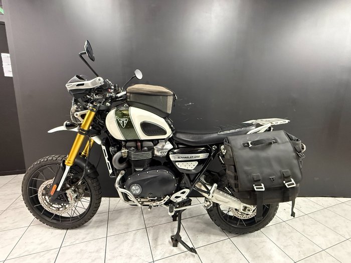 2019 TRIUMPH SCRAMBLER 1200 XE White