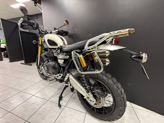 2019 TRIUMPH SCRAMBLER 1200 XE White