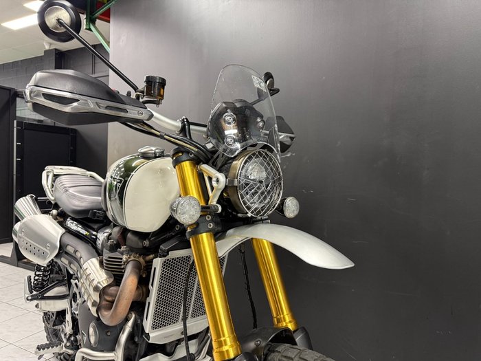 2019 TRIUMPH SCRAMBLER 1200 XE White