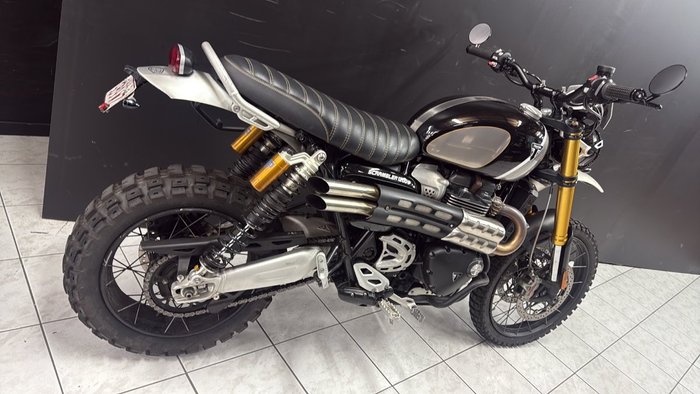 2022 TRIUMPH SCRAMBLER 1200 XE Silver