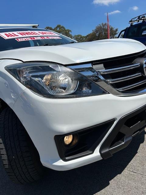 2018 Mazda BT-50 XTR UR 4X4 Dual Range Cool White