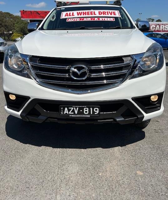 2018 Mazda BT-50 XTR UR 4X4 Dual Range Cool White