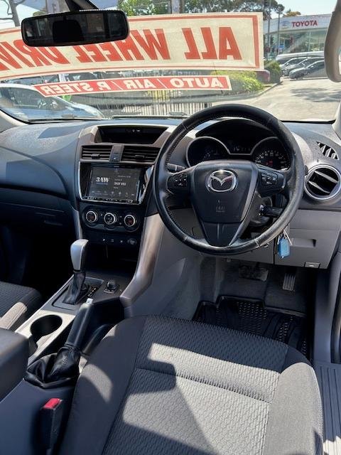 2018 Mazda BT-50 XTR UR 4X4 Dual Range Cool White