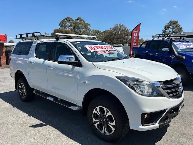 2018 Mazda BT-50 XTR UR 4X4 Dual Range Cool White