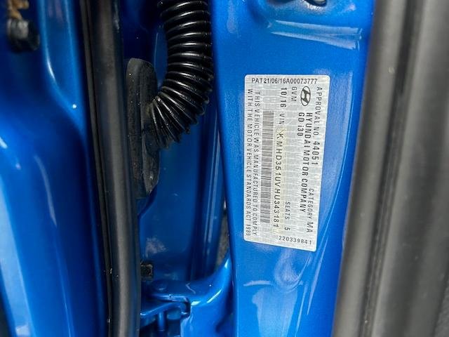 2016 Hyundai i30 Active X GD4 Series II MY17 Moonlight Blue