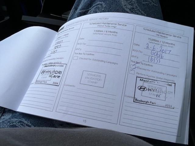 2016 Hyundai i30 Active X GD4 Series II MY17 Moonlight Blue