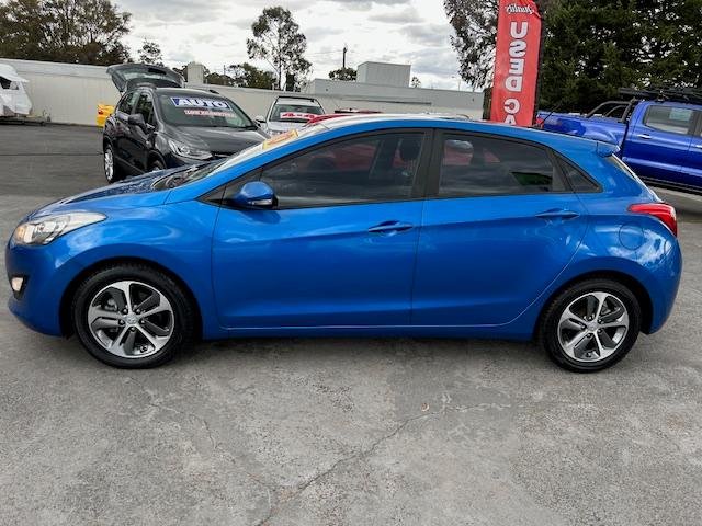 2016 Hyundai i30 Active X GD4 Series II MY17 Moonlight Blue