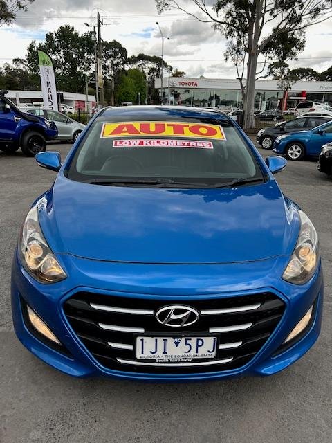 2016 Hyundai i30 Active X GD4 Series II MY17 Moonlight Blue