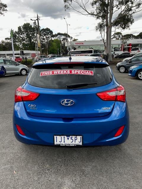 2016 Hyundai i30 Active X GD4 Series II MY17 Moonlight Blue