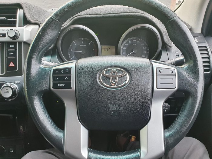 2015 Toyota Landcruiser Prado GXL KDJ150R MY14 4X4 Dual Range Ebony