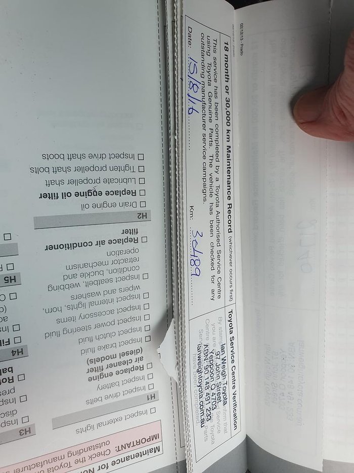 2015 Toyota Landcruiser Prado GXL KDJ150R MY14 4X4 Dual Range Ebony