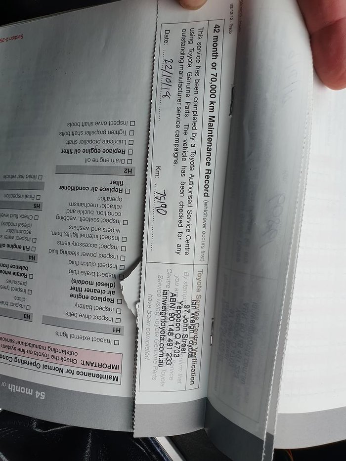 2015 Toyota Landcruiser Prado GXL KDJ150R MY14 4X4 Dual Range Ebony