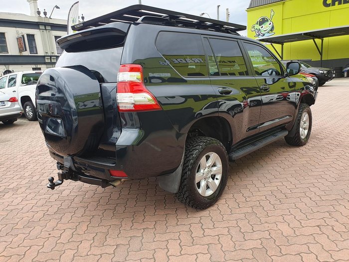 2015 Toyota Landcruiser Prado GXL KDJ150R MY14 4X4 Dual Range Ebony