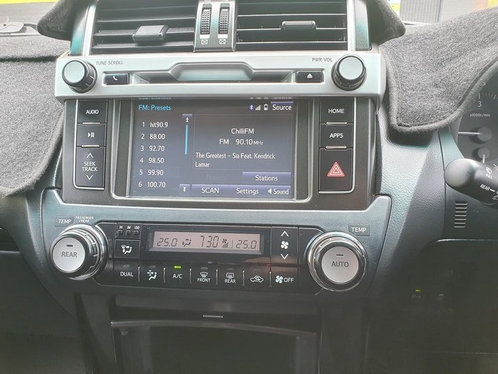 2015 Toyota Landcruiser Prado GXL KDJ150R MY14 4X4 Dual Range Ebony