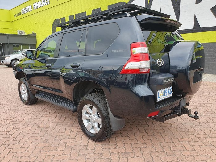 2015 Toyota Landcruiser Prado GXL KDJ150R MY14 4X4 Dual Range Ebony