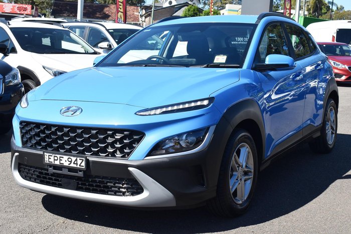 2021 Hyundai Kona OS.V4 MY21 Blue
