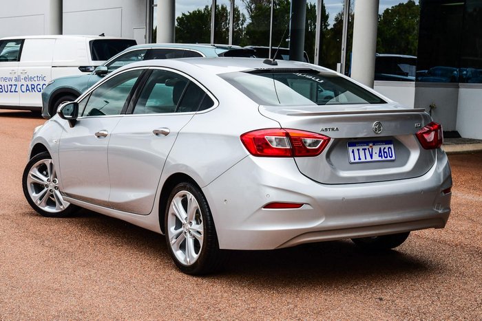 2018 Holden Astra LTZ BL MY18 Nitrate Silver