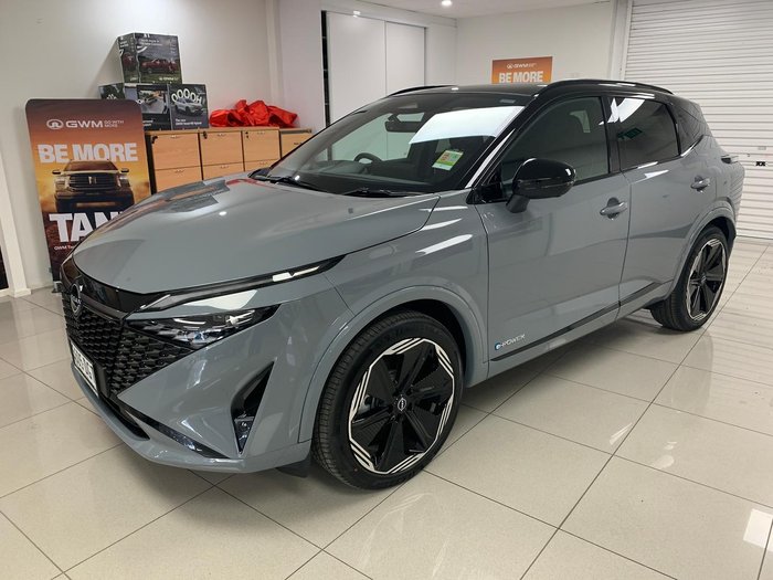 2025 Nissan QASHQAI N-DESIGN e-POWER J12 MY25 Ceramic Grey with Onyx Black Roof