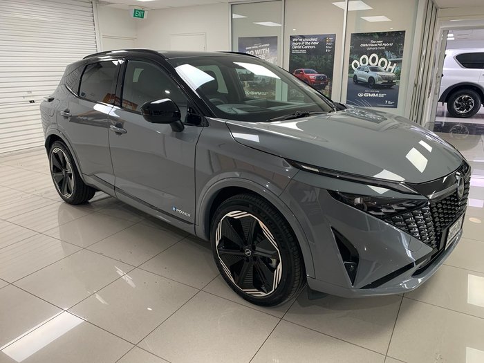 2025 Nissan QASHQAI N-DESIGN e-POWER J12 MY25 Ceramic Grey with Onyx Black Roof