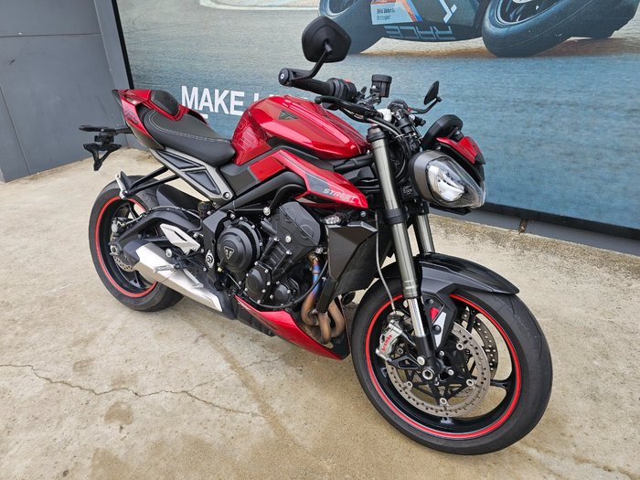 2024 Triumph STREET TRIPLE RS Red