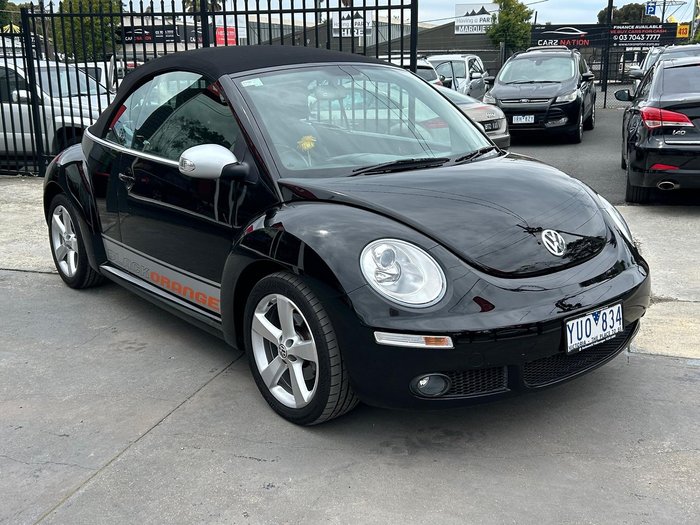 2010 Volkswagen Beetle BlackOrange 1Y MY10 Black