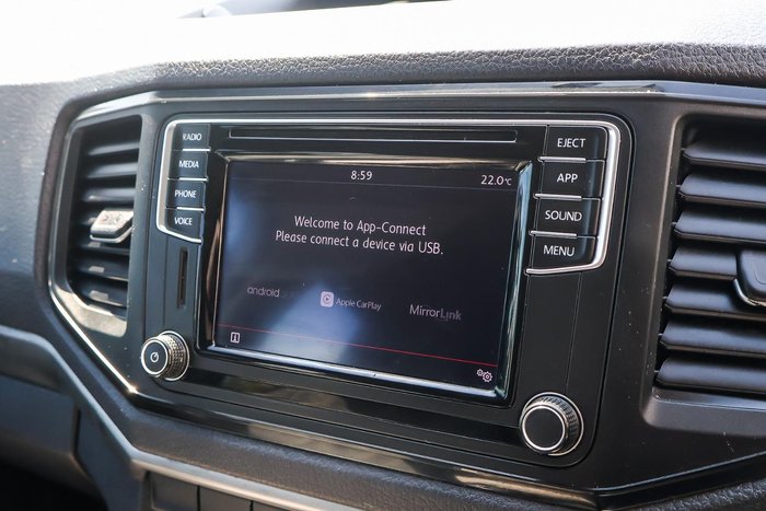 2018 Volkswagen Amarok TDI400 Core 2H MY18 4X4 Dual Range Candy White