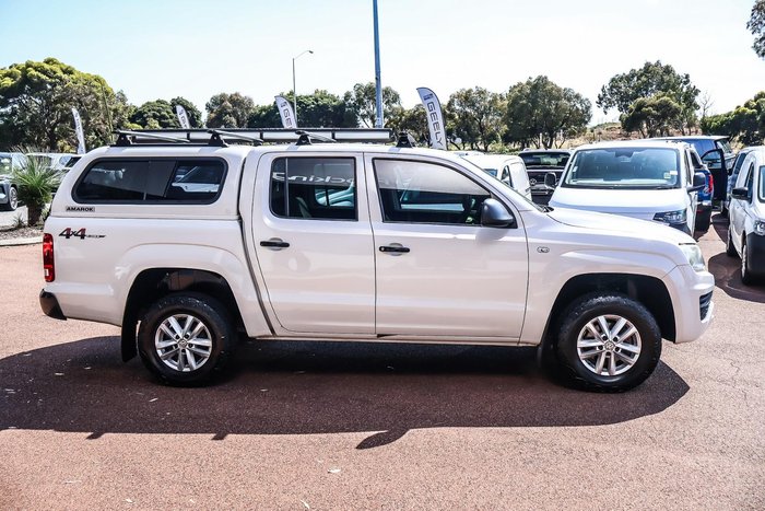 2018 Volkswagen Amarok TDI400 Core 2H MY18 4X4 Dual Range Candy White