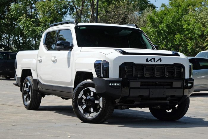 2025 Kia Tasman X-Line TK MY26 4X4 Dual Range Clear White