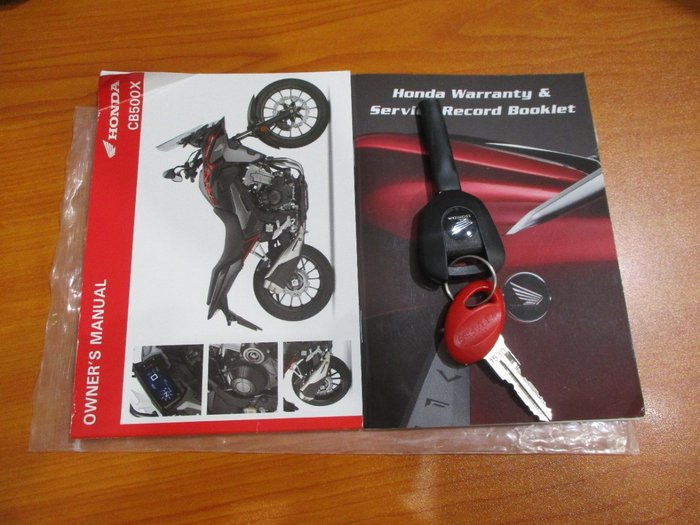 2021 Honda CB500XA (NX500) WHITE