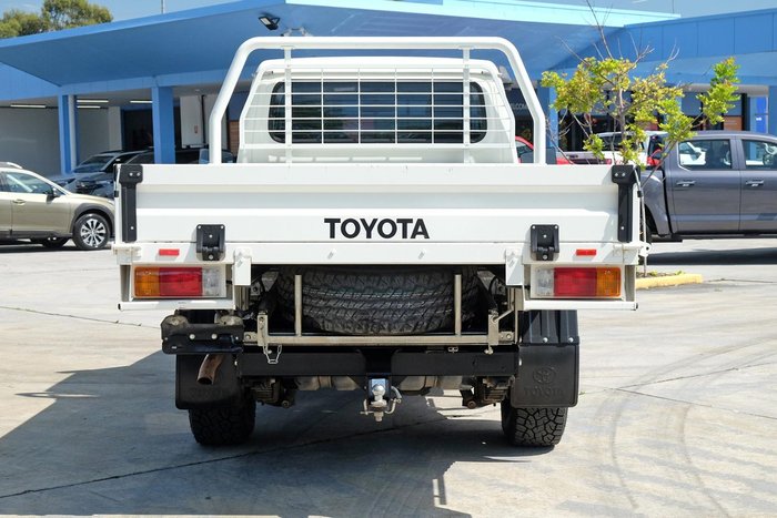 2022 Toyota Landcruiser GXL VDJ79R 4X4 Dual Range French Vanilla