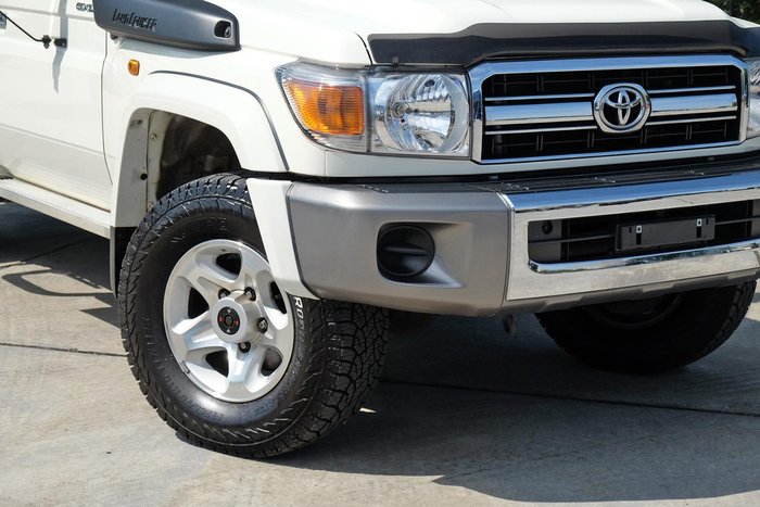 2022 Toyota Landcruiser GXL VDJ79R 4X4 Dual Range French Vanilla