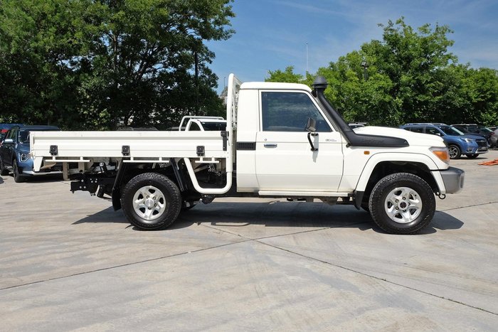 2022 Toyota Landcruiser GXL VDJ79R 4X4 Dual Range French Vanilla