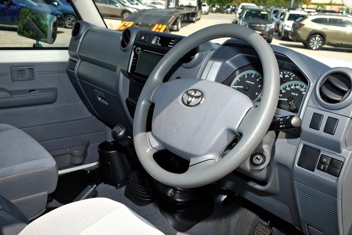 2022 Toyota Landcruiser GXL VDJ79R 4X4 Dual Range French Vanilla