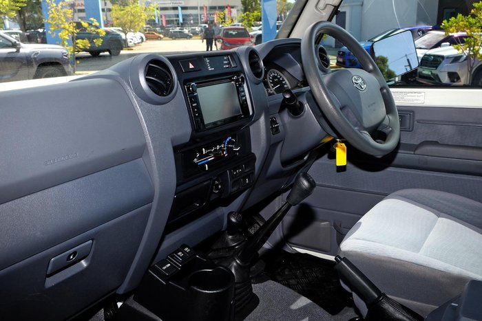 2022 Toyota Landcruiser GXL VDJ79R 4X4 Dual Range French Vanilla