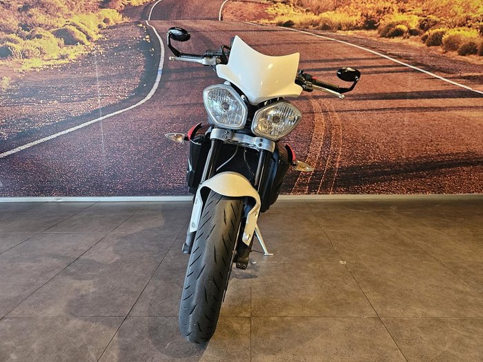 2015 Triumph Street Triple R ABS Street Triple White