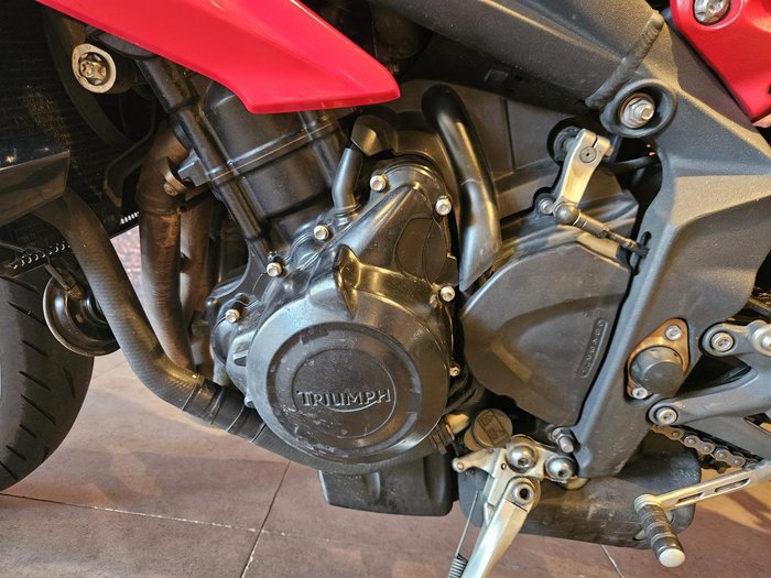 2015 Triumph Street Triple R ABS Street Triple White