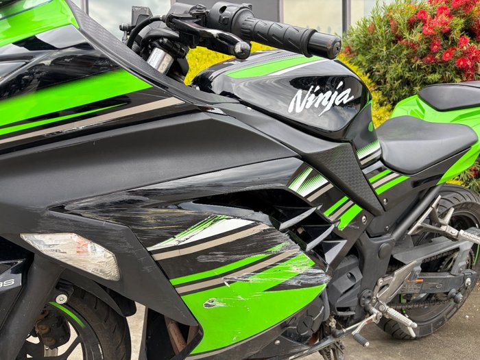 2017 Kawasaki NINJA 300 Green