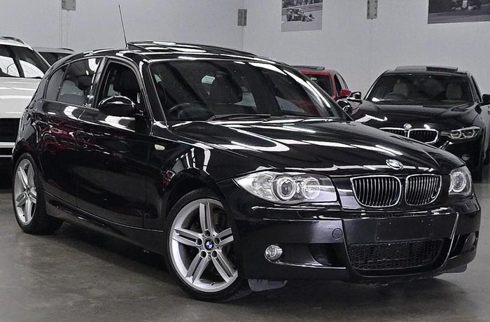 2006 BMW 1 Series 130i Sport E87 Sapphire Black