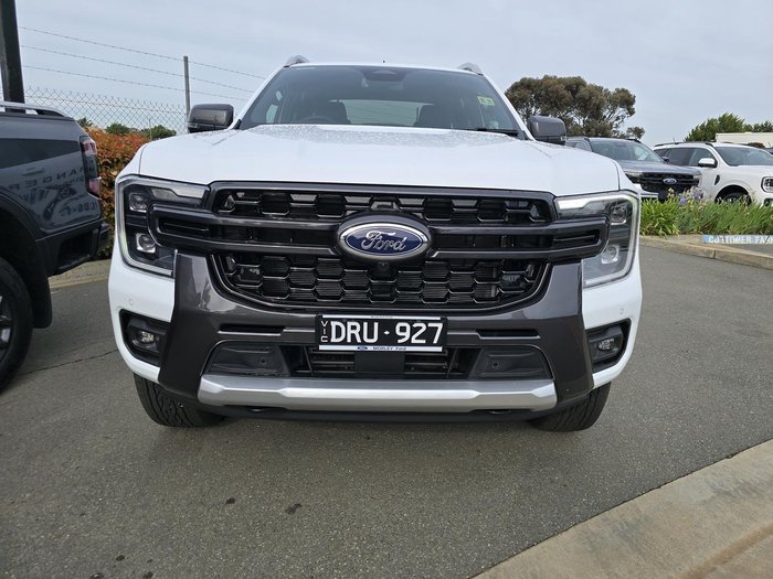 2025 Ford Ranger PHEV Wildtrak MY25.75 Four Wheel Drive Frozen White