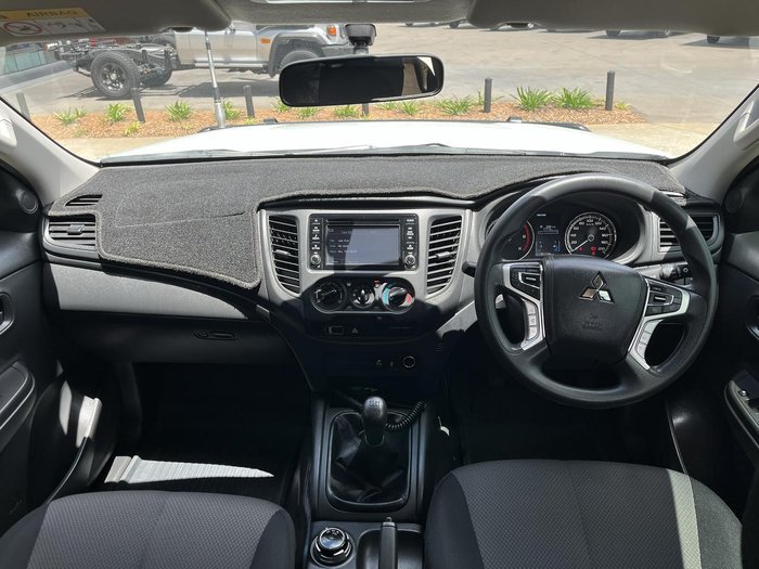 2020 Mitsubishi Triton GLX MR MY20 4X4 Dual Range White