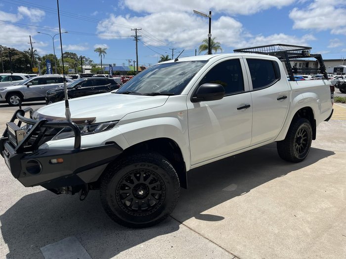 2020 Mitsubishi Triton GLX MR MY20 4X4 Dual Range White