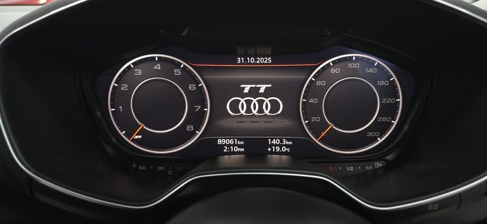 2015 Audi TT Sport FV MY15 Four Wheel Drive Brilliant Black