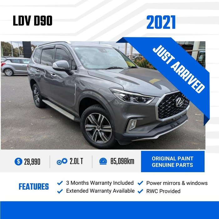 2021 LDV D90 Executive