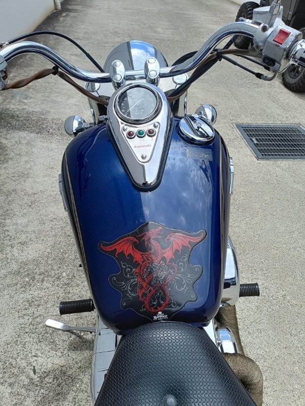 2005 Kawasaki VN800 (VULCAN 800 CLASSIC) BLUE