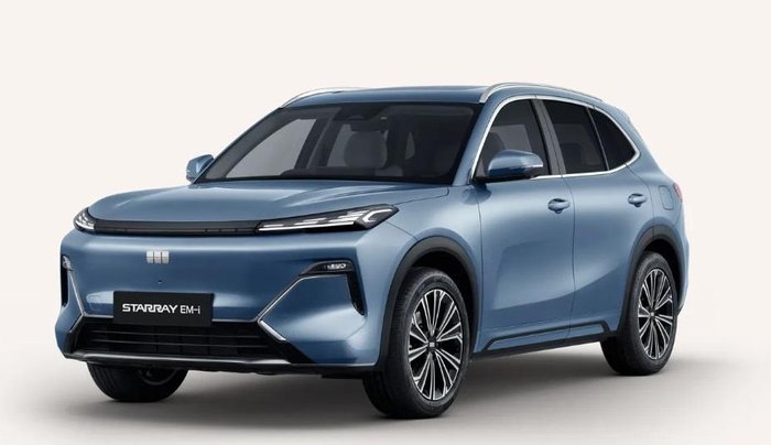 2025 Geely Starray EM-i Inspire P145 MY26 Glacier Blue