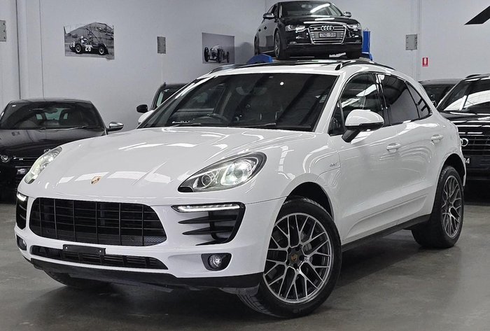 2015 Porsche Macan S Diesel 95B MY16 AWD White