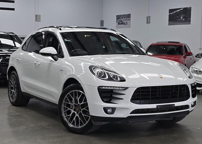 2015 Porsche Macan S Diesel 95B MY16 AWD White