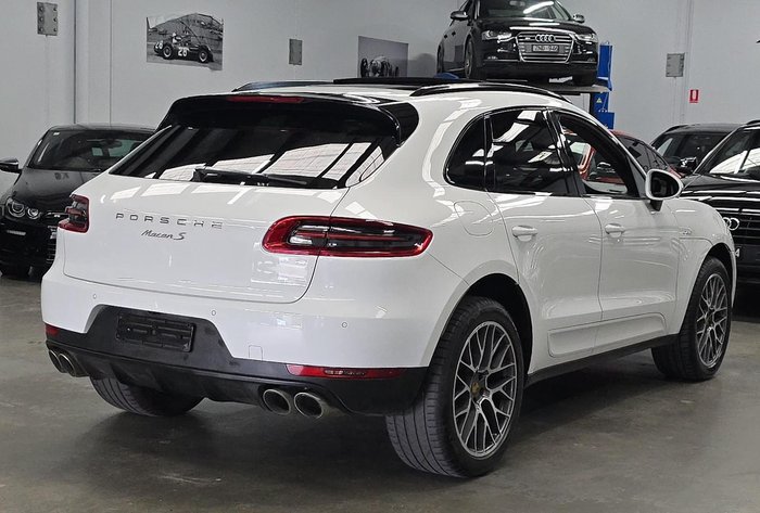 2015 Porsche Macan S Diesel 95B MY16 AWD White